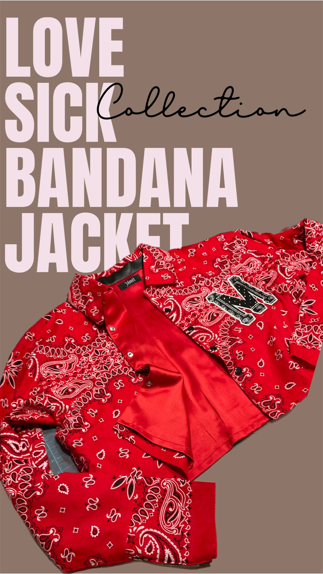 Love-Sick bandana Jacket